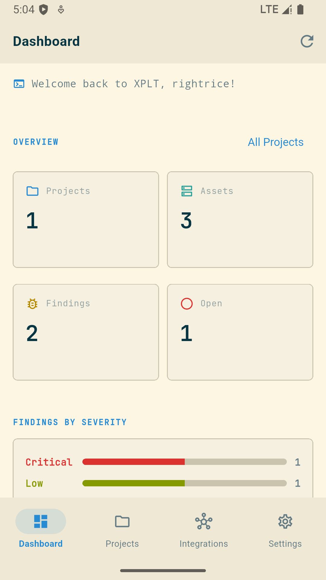 XPLT screenshot 1